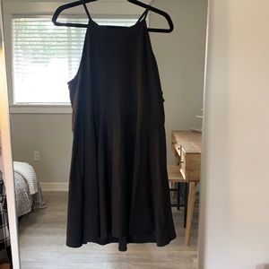 Black fit and flare dress. Size XL.